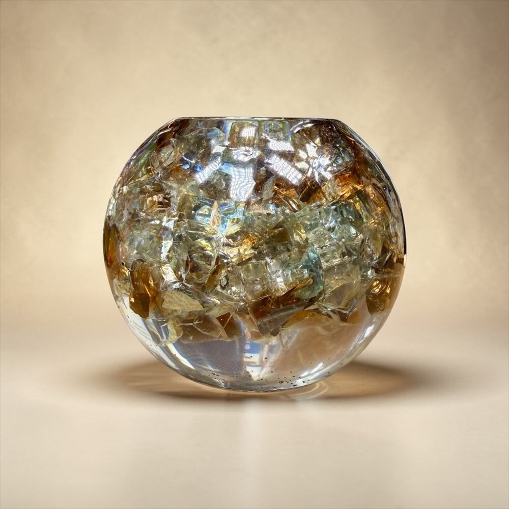 Handcrafted Resin Tea Light Holder Soulkeeper Series No. 005 - Picture 2 of 3